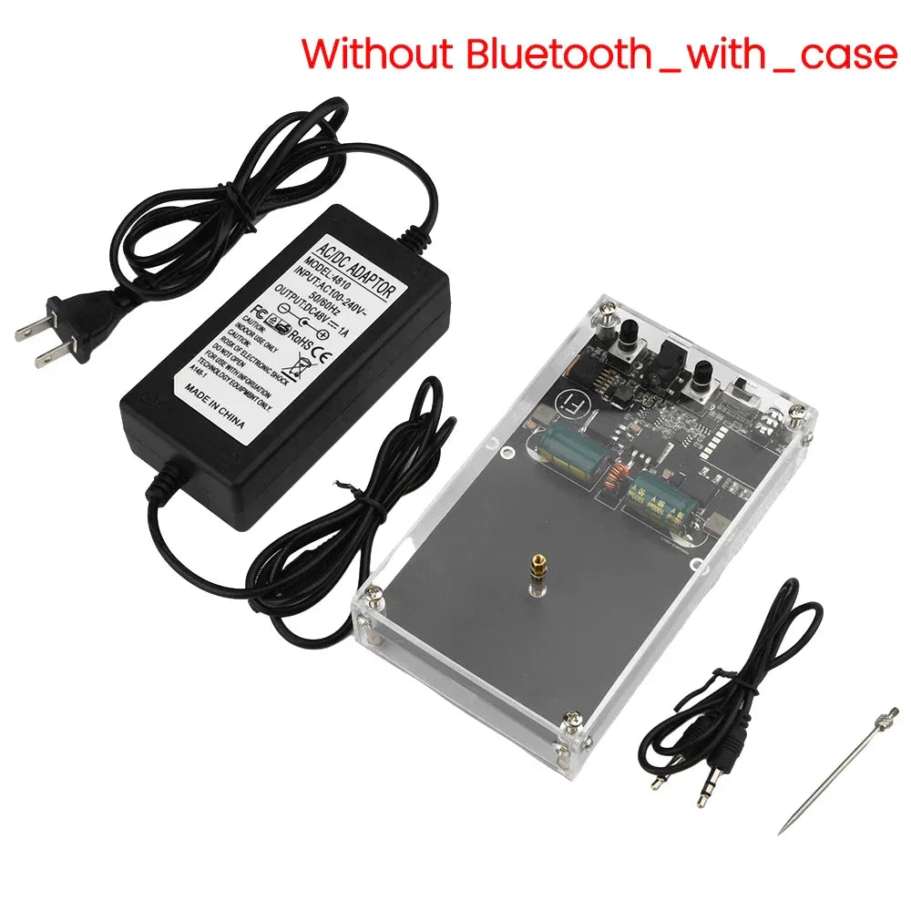 100-240V 50-60Hz Small Bluetooth Music Tesla Coil Arc Plasma Loudspeaker Man-made Lightning For Scientific Experiment