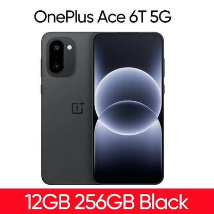 Oneplus Ace 6T Original ROM NFC Snapdragon 8 Gen 5 Smartphone 6.83''165 Hz AMOLED Display 8300mAh Battery 100W SUPPERVOOC IP69K