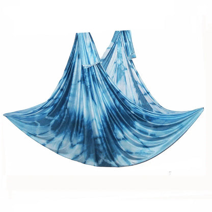 2024 New Aerial Yoga hammock Fabric Flying Pilates Yoga Swing Silk Aerial Anti-Gravity Traction Device Fitness Yoga Home Gym