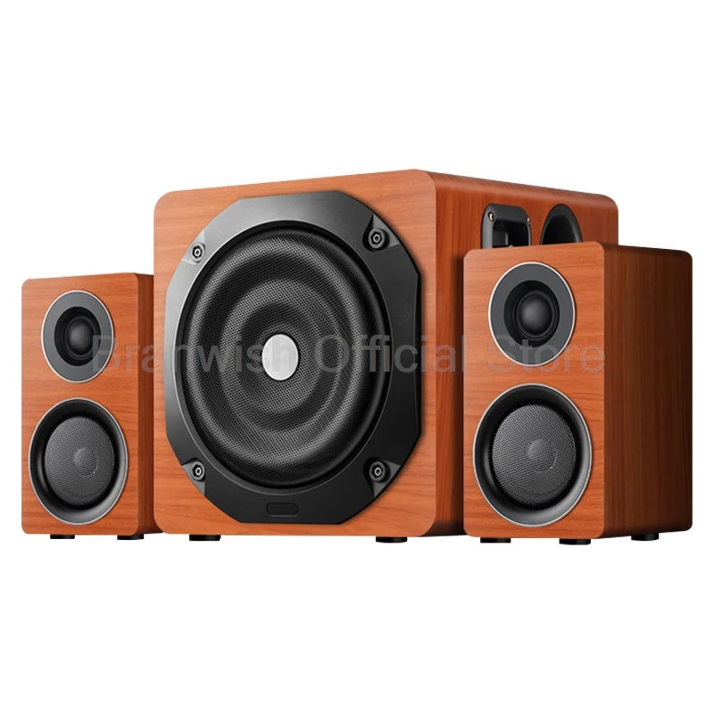 6.5 inch 180W Speaker with 2Pcs Satellite Speakers 5.0 Bluetooth HIFI Sound Box Support RCA USB TF For Home Theater Karaoke 1Pc