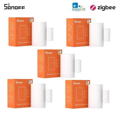 SONOFF SNZB-04P Sonoff Zigbee Door Sensor SNZB 04P Local Smart Scene Linkage Tamper Alert Home Security Work with Alexa Google