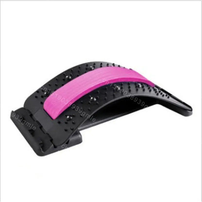 Adjustable Back Stretcher Therapy Cervical Shoulder Back Pain Relief Yoga Fitness Waist Massager Muscle Relax Posture Corrector