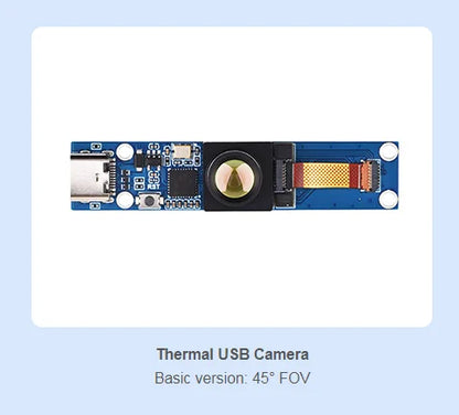 Long-wave IR Thermal Imaging Camera Module, Raspberry Pi IR Camera, 80×62 Pixels, Options for FOV and Connector