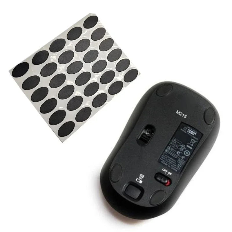 30Pcs Mouse Glides Skates For M215 M325 M310 M320 Gaming Mouse Antislip Feet Sticker Pad Brake Control Speed Mouse Feet