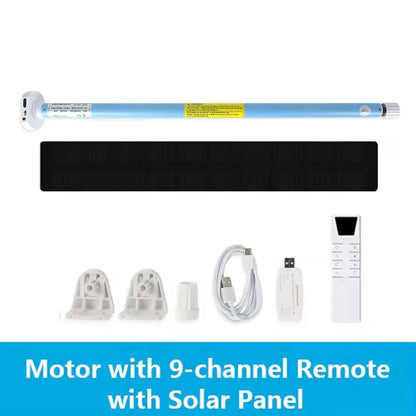 Zemismart WiFi Electric Roller Shade Motor for 17mm 25mm 28mm Tube Built-in Battery Work with Tuya Alexa Google Home Alice Voice
