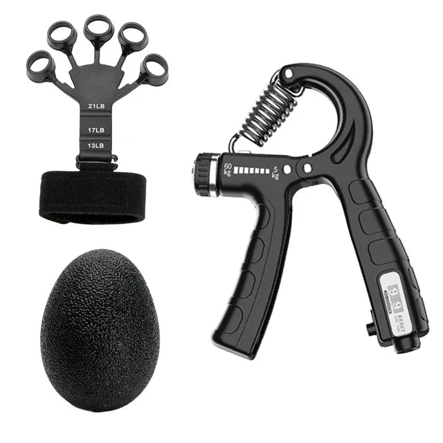 5-60Kg Adjustable Heavy Hand Gripper Fitness Hand Exerciser Grip Wrist Training Finger Gripper Hand Strengthener For Patient