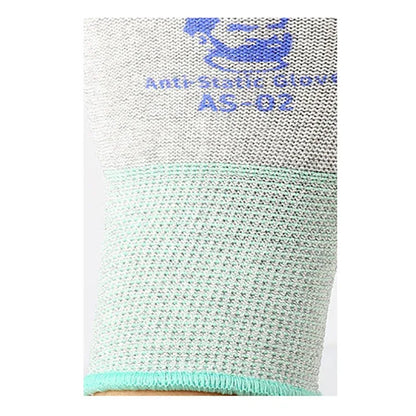 MECHANIC AS-02 Anti-static Gloves PU Coating Fibre Non-Slip Electricity Proof For Electronic Work Protective Gloves L/M size