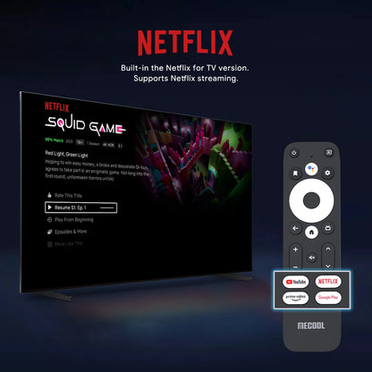 Mecool KM2/KM2 plus 4K Android TV Box Amlogic S905X4 2GB 16GB USB3.0 100M LAN 2.4G 5G WiFi doby atmos Audio TV BOX 2025 new