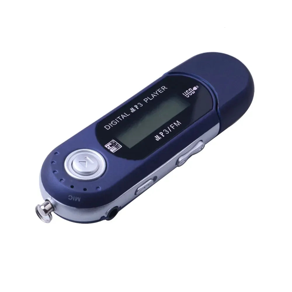 Mini USB MP3 Player Portable 32GB TF Storage FM Radio Music Player Digital LCD Screen Multifunction MP3 Music Player USB Stick