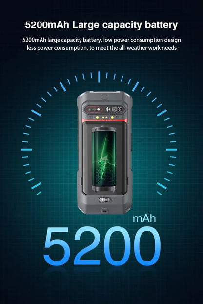 PDA Android Handheld Terminal Honeywell Barcode Scanner 1D Laser 2D QR Portable Data Collector Terminal Device with WIFI 4G NFC