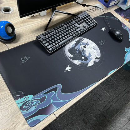 Fish Mouse Pad Gaming Mousepad Mat Gamer Mouse Mat Keyboard Mat Desk Mat Carpet Mausepad XXL For Computer Laptop Pad