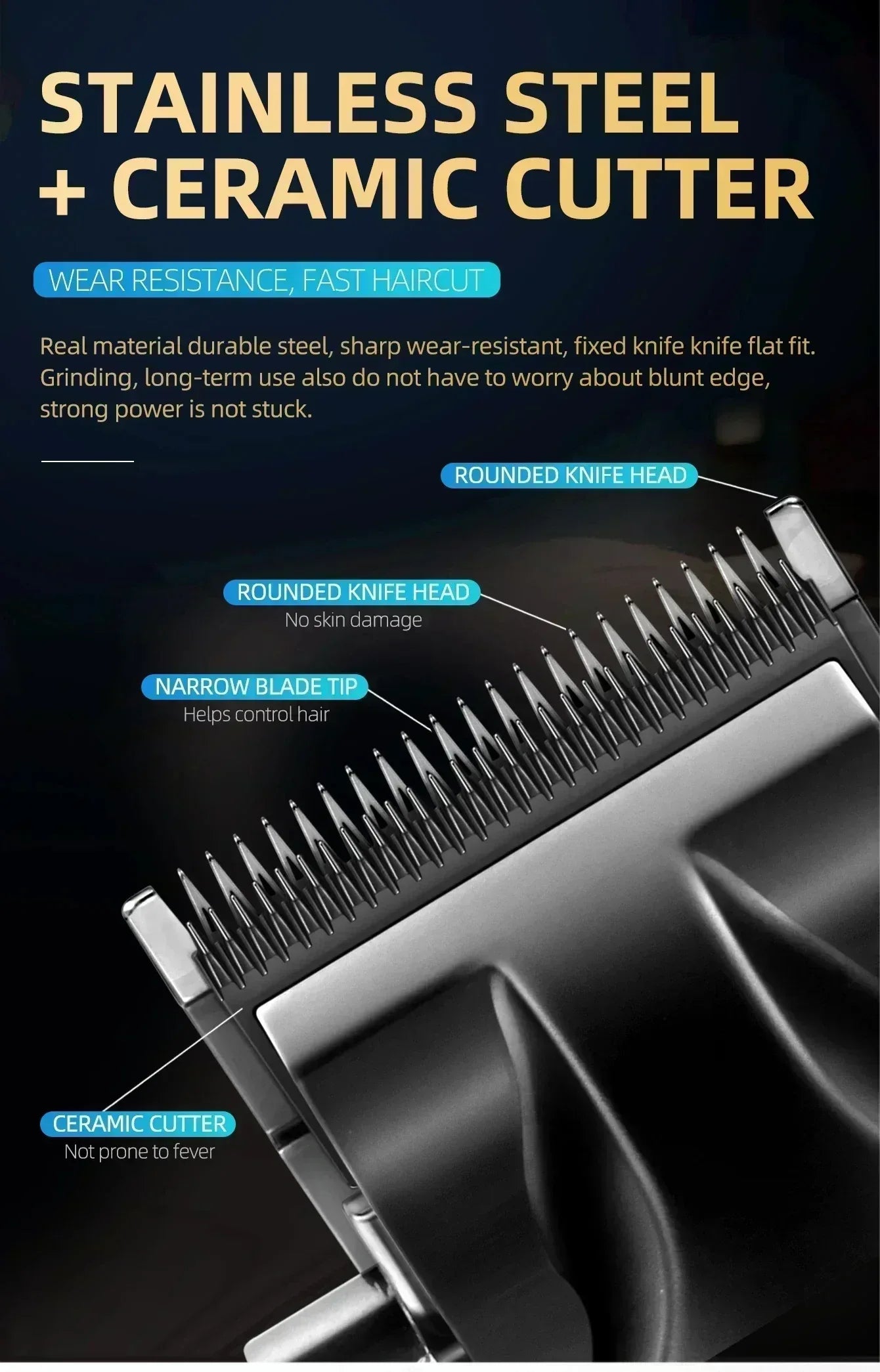 Kemei KM-2296 KM-2299 KM-T95 Professional Hair Clipper Kit or Blade Shaver Male Hair Cutting Machine Men’s Trimmer Machine