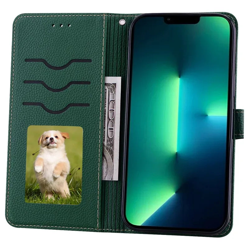 For Poco X7 Pro Case Leather Wallet Phone Case For Xiaomi Poco X7 Pro 5G Case Book Coque Fundas Cover For Poco X7 Pro 5G Bumper