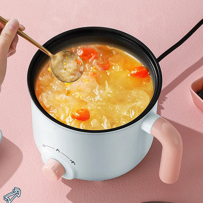 Mini Electric Hot Pot Multifunctional Small Electric Hot Pot for Home Students Dormitory Travel CN 220V Portable ElectricHot Pot
