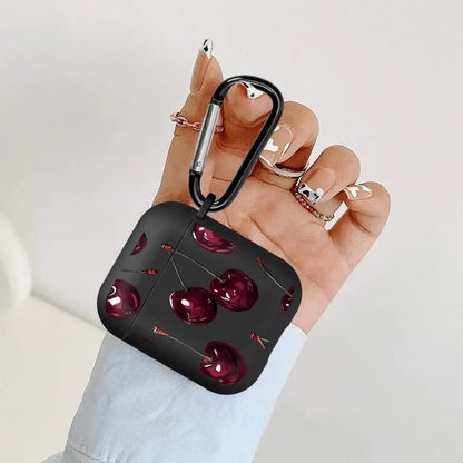Cartoon Cherry Lichee Earphone Cases Cover Case For Airpods 2 3 1 Pro2 Pro Pro3 4