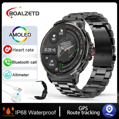 New 1.85-inch Ultra HD SmartWatch GPS Track Bluetooth Call 710 Mah Large Battery Sports Fitness smartwatch 2026 clock Gift Hot