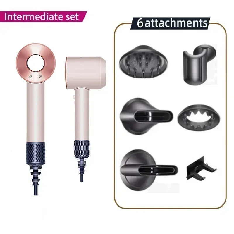 Sèche-cheveux Super Hair Dryer 220V sans balais, soin capillaire personnel, coiffage, outil à ions négatifs, programme de séchage, sèche-cheveux électrique à ions négatifs