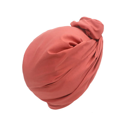 Woman Muslim Headscarf Cap Cotton Headband African Head Wraps Elegant Retro Turban for Ladies Beanies Caps Muslim Headpiece