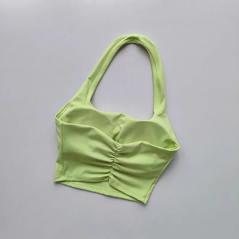 Fitness Bra Workout Tops Gym Fitness Sports Bras Sexy Athletic Sport Bra Women Backless Gym Yoga Crop Top