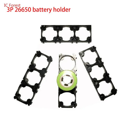 Wholesale 100 Pcs 18650/21700/26650/32650 Lithium Battery Holder 12V/24V/36V48V/60V72V e-bike Battery Combination Fixed Bracket