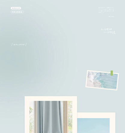 Minimalist Children's Room Drapes Large Area Bedroom Blackout Curtain Home Balcony Bay Window Curtains Modern Living Room Drape