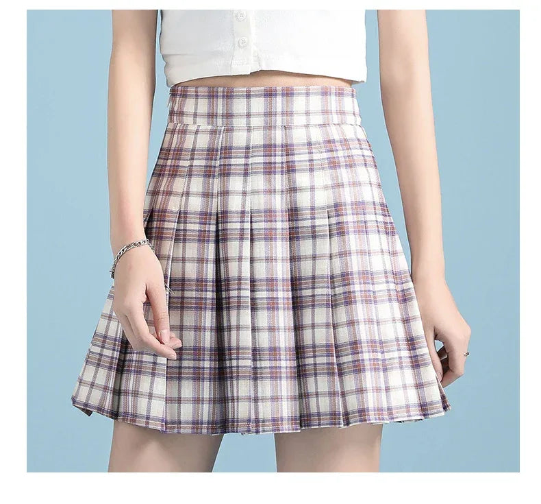 Plaid Fabric By The Meter for Japanese Jk Uniform Skirts Clothing Hair Band Clothes Pillowcases DIY Sewing Textile Anti Wrinkle