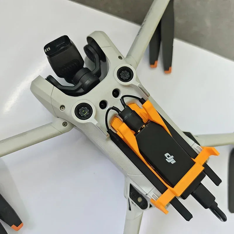 Fixed Bracket for DJI Cellular 4G Module Signal Booster Antenna Data Cable with Landing Gear Effect for DJI Mini 3 3pro Drone