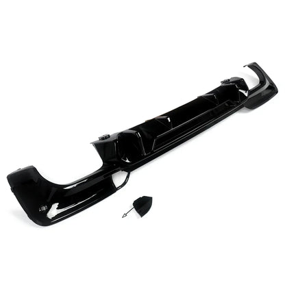For 2018-2021 BMW G01 X3 M40i M-Sport Rear Diffuser Bumper Lip Gloss Black