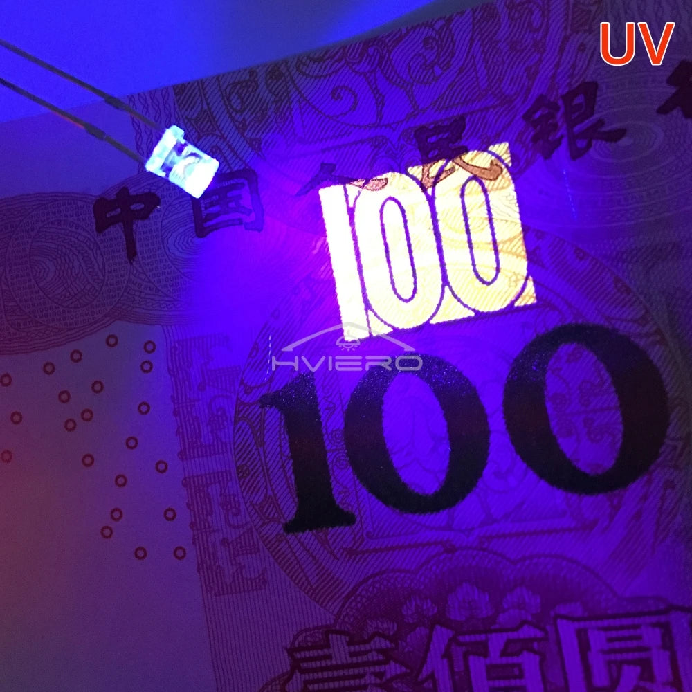 100pcs F3 3mm Flat Led Ultra Bright Diodes Wide Angle Light Emitting Bulbs Signage Decoration Advertising Lamp Ambient Building