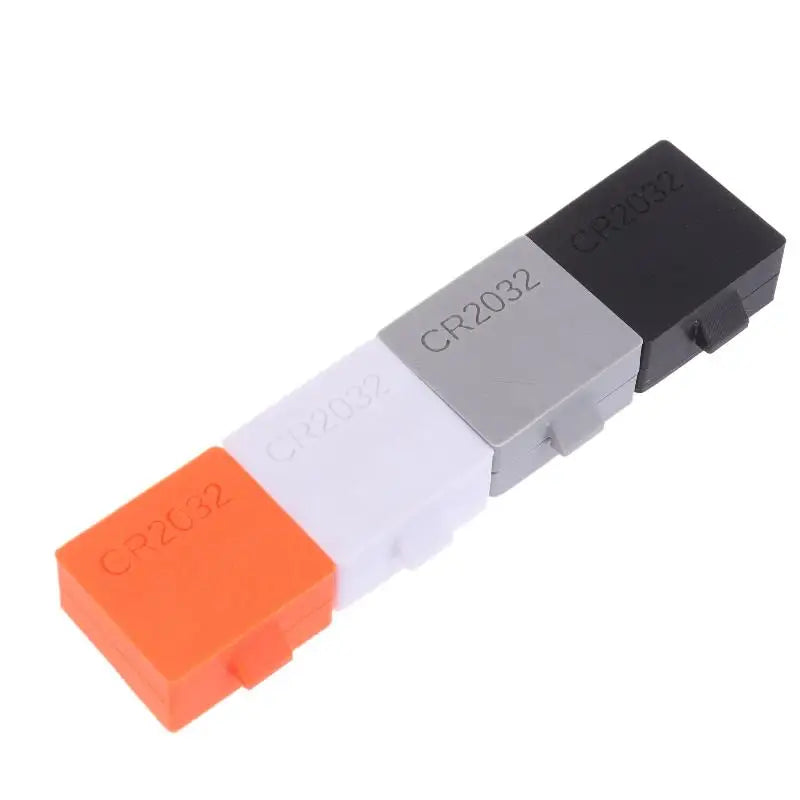 Wholesale 20-Hole CR2032 Battery Box Coin Cell Battery Storage Case Small Battery Organizer Portable Batteries Protective Holder
