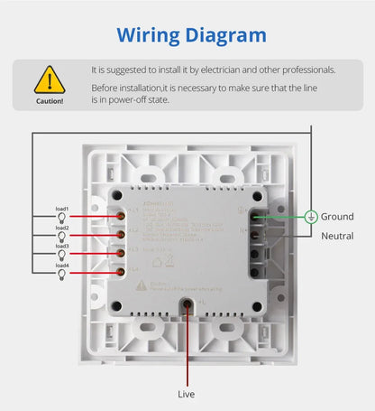 Zemismart Zigbee Interrupter 1 2 3 4 6 Gangs Light Switch Brazilian Wall switches Work with Tuya Smart Life Alexa Google Home