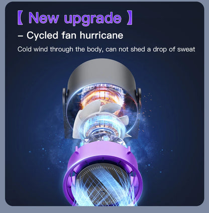 Mini Desktop Circulating Fan 4 Speed Wind Control Electric High-speed Fan USB Rechargeable Mini Circulating Cooling Fan