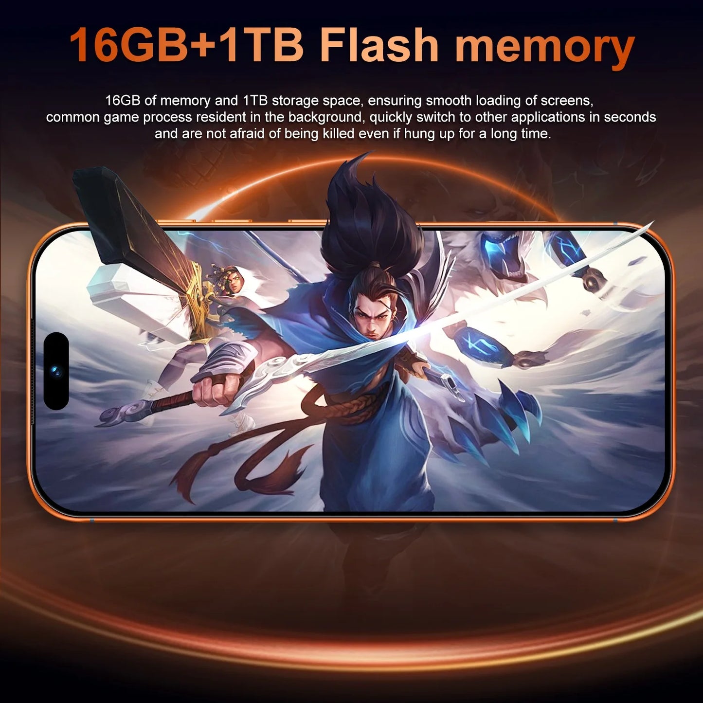 2026 Hot High Quality i17 Pro Max Original Intelligent 4G 5G Dual Card Dual Standby System Global Version 8000mAh Battery