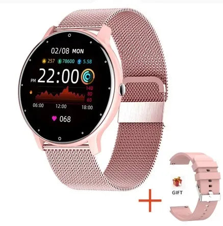 LIGE 2024 Smart Watch Men 1.28" Full Touch Bracelet Fitness Tracker Sports Watches Bluetooth Call Smart Clock Women Smartwatch