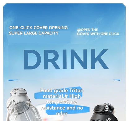 1L Sports Bottle Tritan Drinking Plastic Water Jug Fitness Bicycle Climbing Outdoor Bottle Water Cup