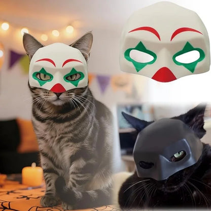 Halloween Bat Pet Mask for Cats Dogs Cool Black Cute Funny Photo Prop Pet Accessory Toy for Adults Holiday Party Decor Gift