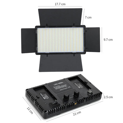 U600/U800 LED Photo Studio Light for Youbute Game Live Video Lighting Portable LED Video Recording Photography Panel Lamp