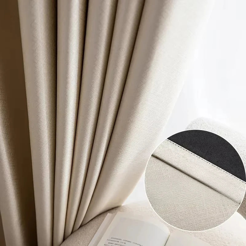 Living Room Blackout Curtain Thicken Bedroom Curtains for The Room Window Luxury Decor Home Ready-made Drapes Insulation Blinds