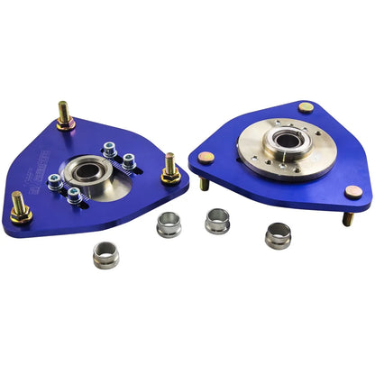 2x Suspension Front Camber Plates Kit For Coilover  for Subaru Impreza GDA GDB 02-06 STi