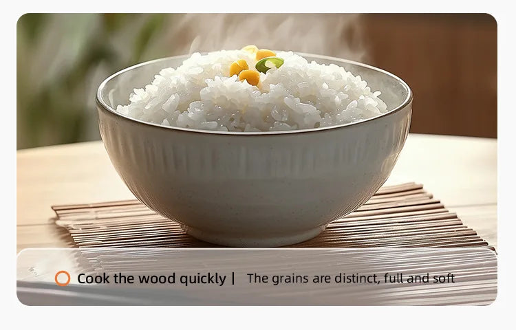 DIVEDEER 2L Electric Rice Cooker Non-stick Pot Smart Features Reservation Keep Warm Functions Perfect for 1-2 Person Households