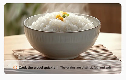 DIVEDEER 2L Electric Rice Cooker Non-stick Pot Smart Features Reservation Keep Warm Functions Perfect for 1-2 Person Households