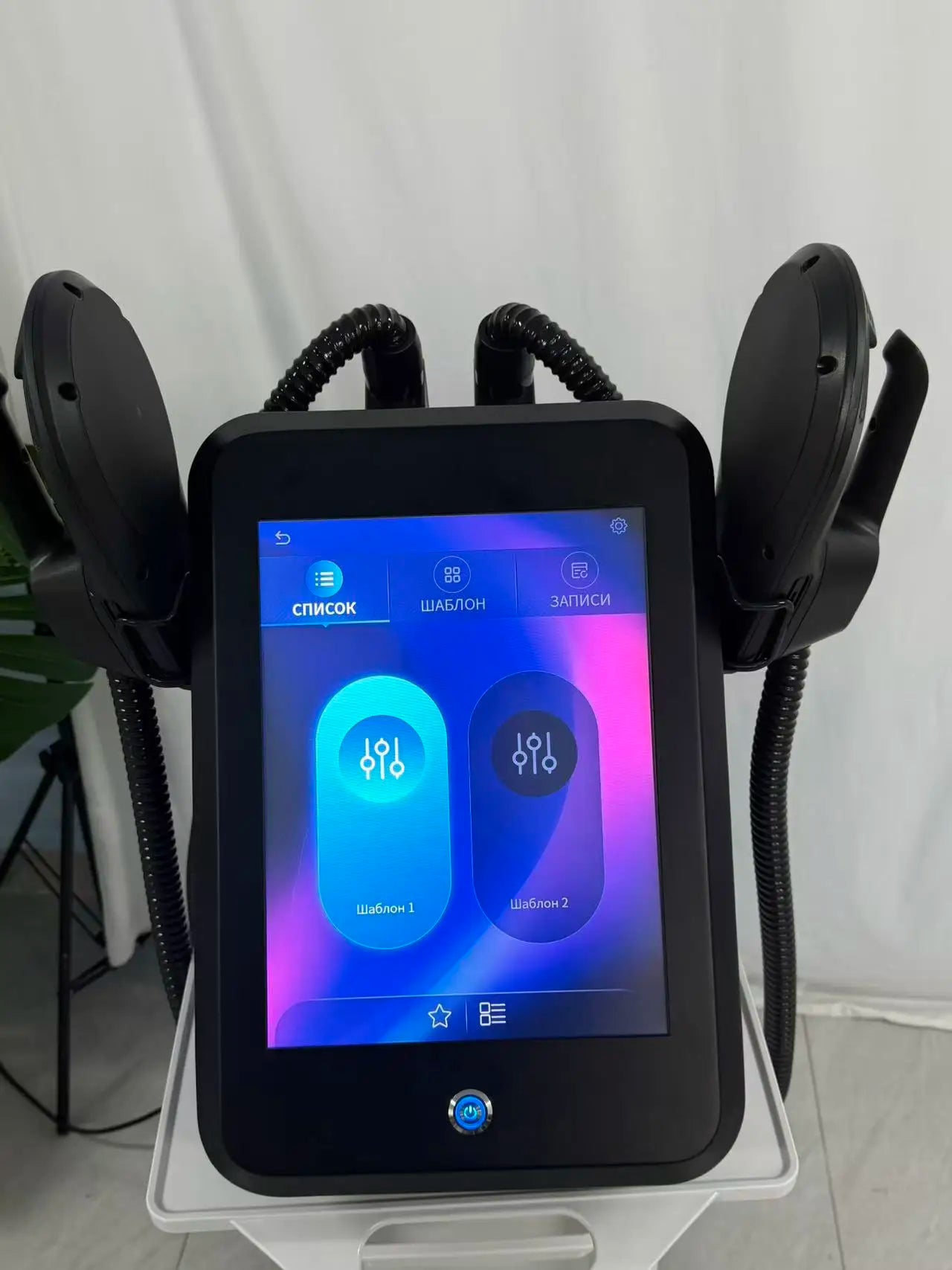 6500W EMS Body Sculpting Machine Myoslim Fat-Burning Muscle Stimulator RF Butt Lifting Slimming Device