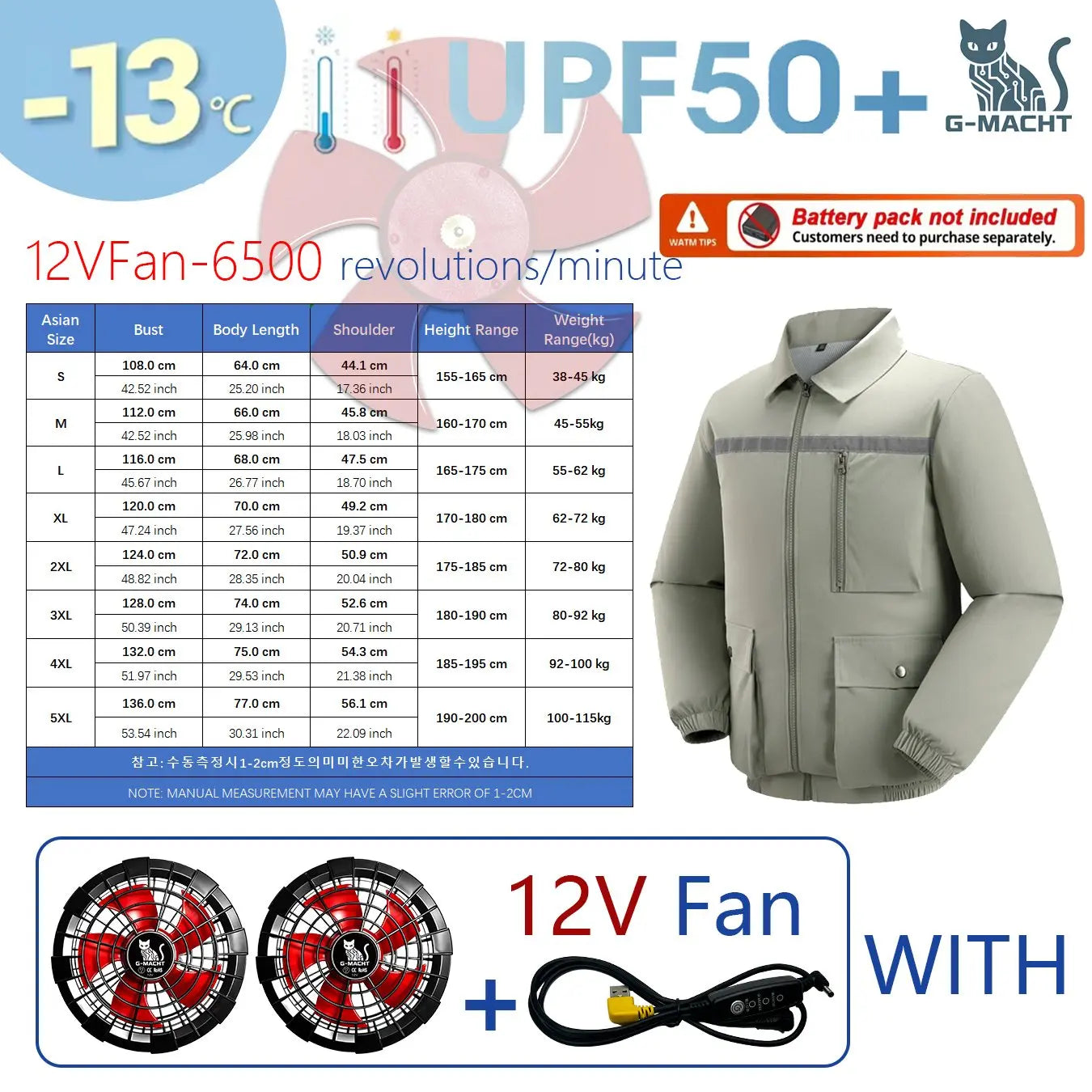 Summer 4 Fans Air Conditioning Cooling Vest Men Women Ultralight Outdoor Jacket Sun Protection Windbreaker Travel Fishing Sports
