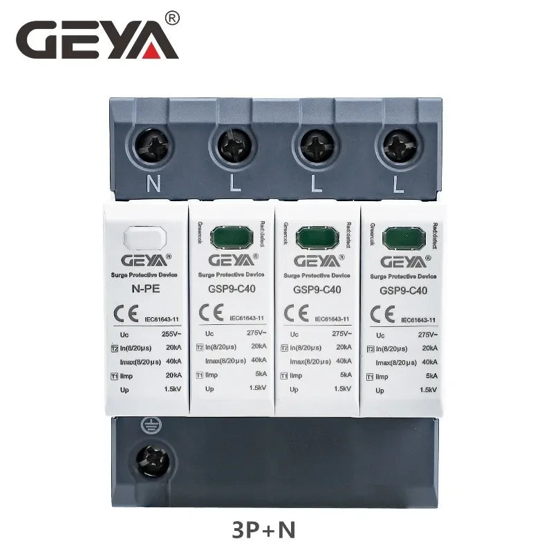 GEYA GSP9  Surge Protector Replacement Core for AC DC SPD 275V 385V 400V 440V 600V 1000V 1500V SPD Bridge
