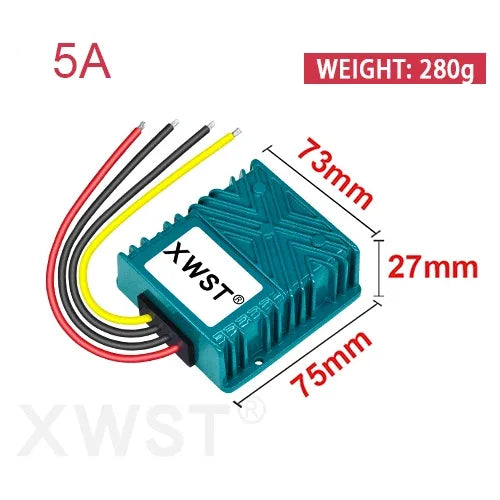 XWST DC DC 9-35V 12v 24v to 12.6v 13.8v 14.5v Constant Current  5A-25A CC Ternary Lithium Lithium Iron Phosphate Battery Charger