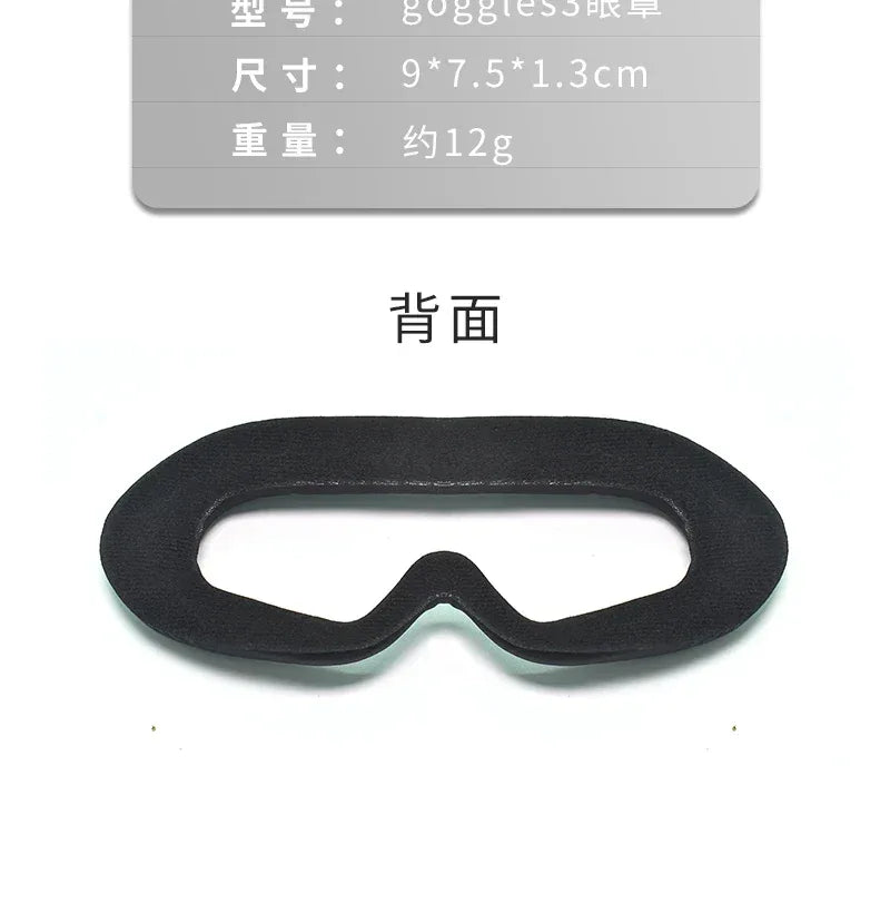 DJI AVATA 2 goggles 3 ice silk breathable pad sponge eye mask comfortable and light resistant drone accessories
