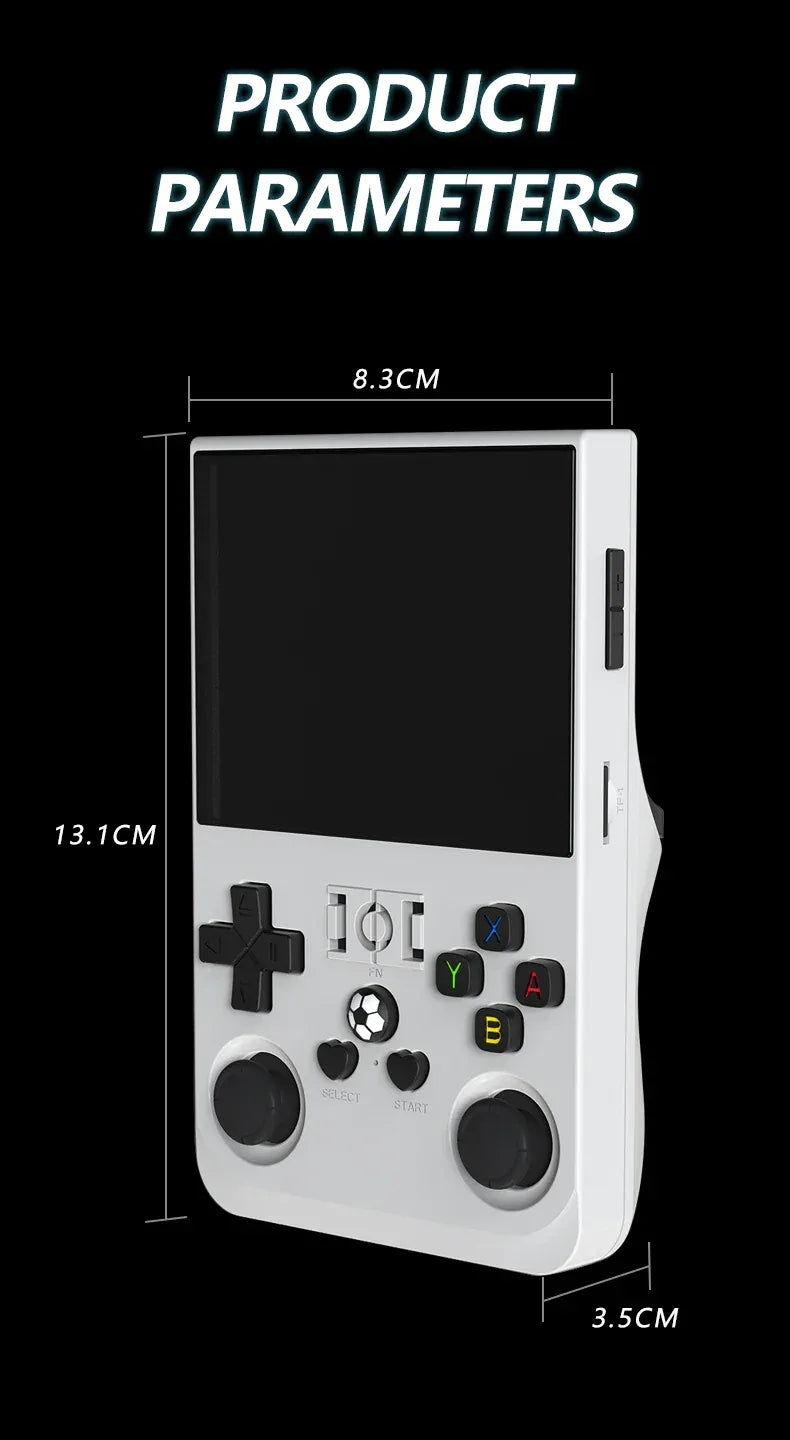 Open Source R36 PRO Retro Handheld Video Game Console Linux System 3.5 Inch IPS Screen Portable Pocket Player 128GB Games R36S