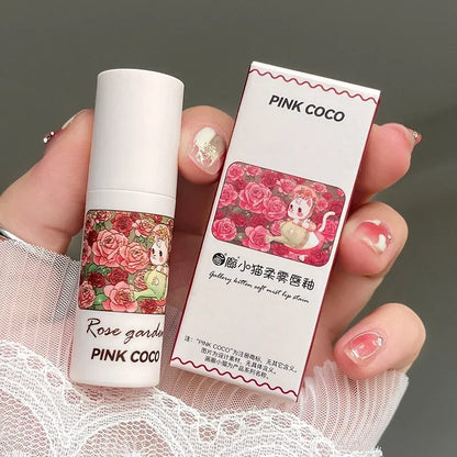 Waterproof Nude Red Pink Lip Gloss Makeup Lasting Non-stick Cup Liquid Lipstick Matte Mousse Lip Mud Sexy Women Korean Cosmetic
