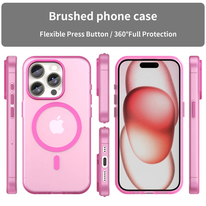 Magnetic Wireless Charge For Magsafe Case for iphone 17 Air 16E 16 15 14 13 12 11 iphone17 Pro Max Plus Matte TPU Bumper Cover