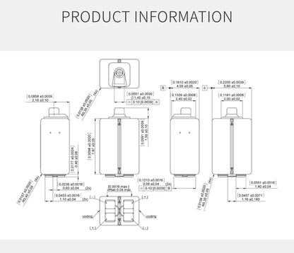 1pcs Sonion 33AP007 BA Driver Miniature magnetic receiver Balanced Armature Receiver DIY IEM Receivers